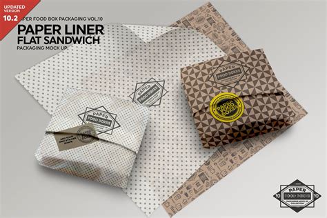 40 Best Sandwich Packaging Mockup Templates Free And Premium