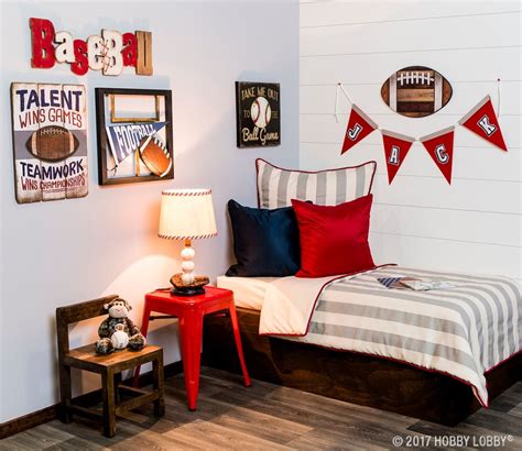Show your feet some love with a rug. Create an all-star space for your littlest sports fan ...