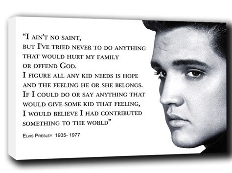 I can't sing very well but i'd like to try. Famous quotes about 'Elvis Presley' - Sualci Quotes 2019