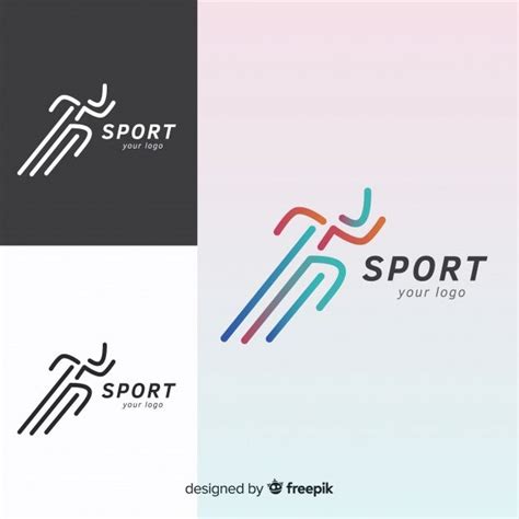 Premium Vector Modern Sports Logotype Collection Sports Brand Logos