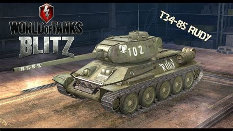 T 34 85 Rudy World Of Tanks Blitz Youtube