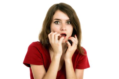 102 Shocked Girl Covers Her Mouth Hands Stock Photos Free And Royalty