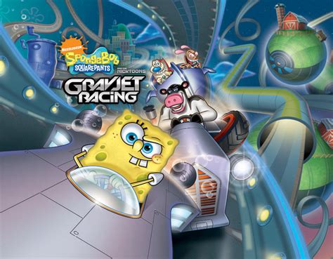 Spongebob Squarepants And The Nicktoons Gravjet Racing The Mighty B Wiki Fandom