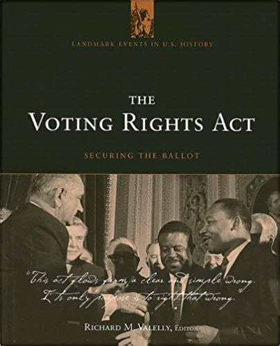 Voting Rights Act Of 1965 Essay
