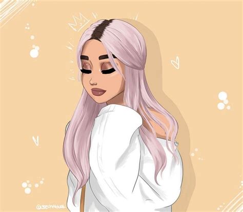 17 Awesome Ariana Grande Cute Drawings Wallpapers