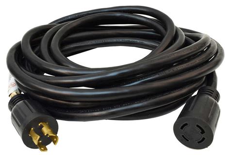 Mighty Cord Generator Extension Cord 4 Prong Twist Lock 25 Long