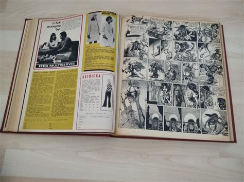 Kája Saudek-Mladý svět 1974 komiksy Černý Filip svázané | Aukro