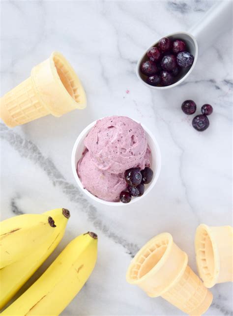 1 Step Healthy Blueberry Banana Ice Cream Recipe Public Lives Secret