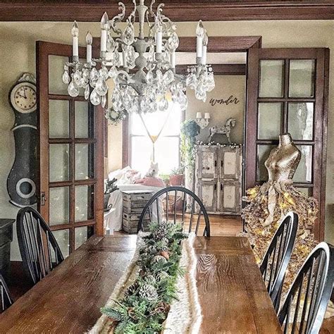 The Elements Of A Shabby Chic Dining Room Antique Farmhouse