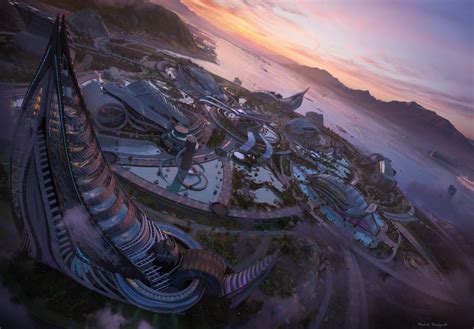 Futuristic Resort By Rohit Nayak Rimaginaryarchitecture