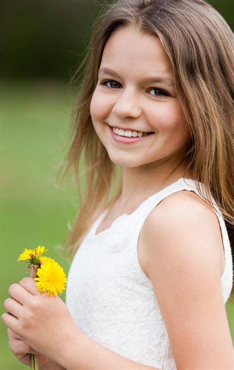 Photo Of A Cute Year Old Girl Photographed In May Free