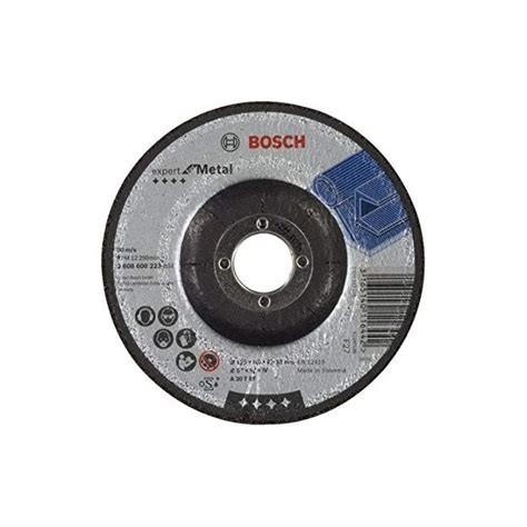 Bosch Expert Metal Cutting Discs Angle Grinder Discs 125mm Pack Of 10