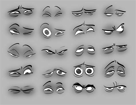 Cartoon eyes typically have less detail than a realistic rendition of the eye. Character Design Fall 2011: Assignment 8 - Character ...