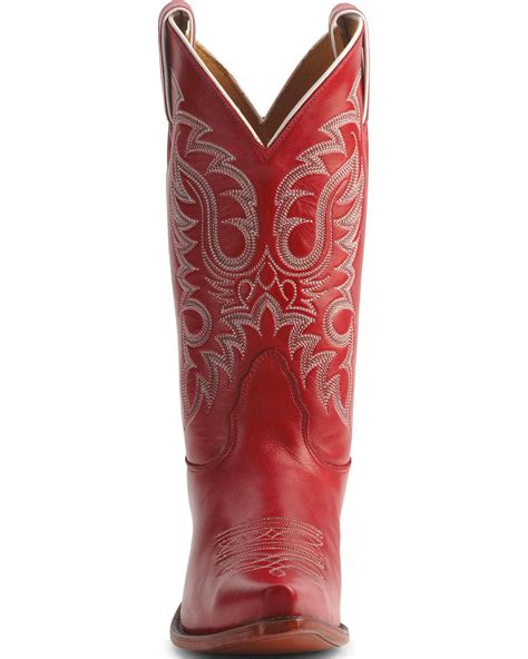 Nocona Red Legacy Cowgirl Boots Snip Toe Boot Barn