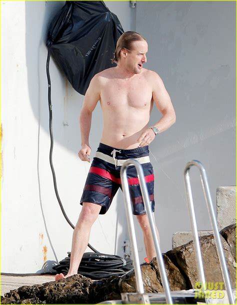 Photo Owen Wilson Goes Shirtless Bares Fit Bod In France Photo