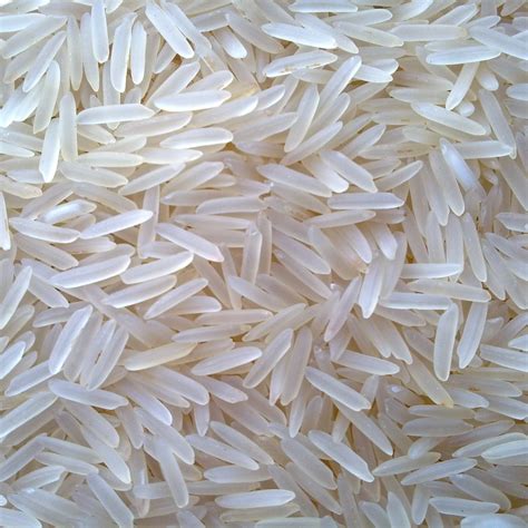 Indian Organic 1121 Raw White Basmati Rice Bold Sortex Machine Clean