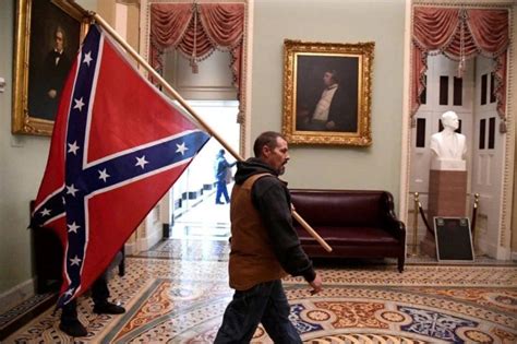Capitol was bombed, but no one was injured or killed. Who Was the Confederate Flag Guy in Capitol? FBI Asks for ...