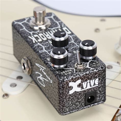 Xvive Distortion Guitar Effects Pedal Dynarock T2 First Look Greg Kocis