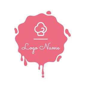 Maybe you would like to learn more about one of these? Pink and White Cupcake logo design | Bakery logo design ...