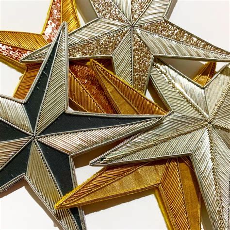 Goldwork Christmas Star Kits