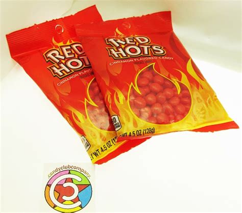 redhots cinnamon candy 2 bags 4 5oz red hots candies sweets 41420036231 ebay