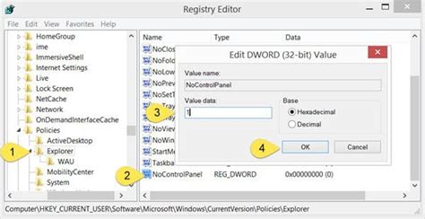 Restringir El Acceso Al Panel De Control Y A La Configuración Del Pc En Windows 1081