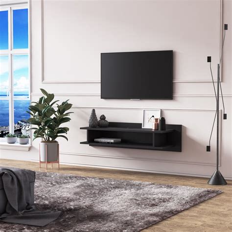 Ebern Designs Ezlyn Floating Tv Stand For Tvs Up To 75 And Reviews Wayfair