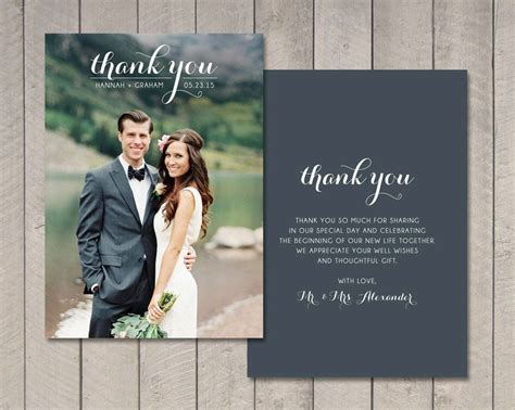 What To Put In A Thank You Card Wedding Cards Invitation