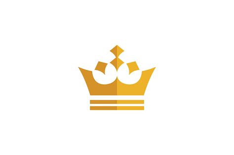 Golden Crown Logo Graphic By Friendesigns · Creative Fabrica