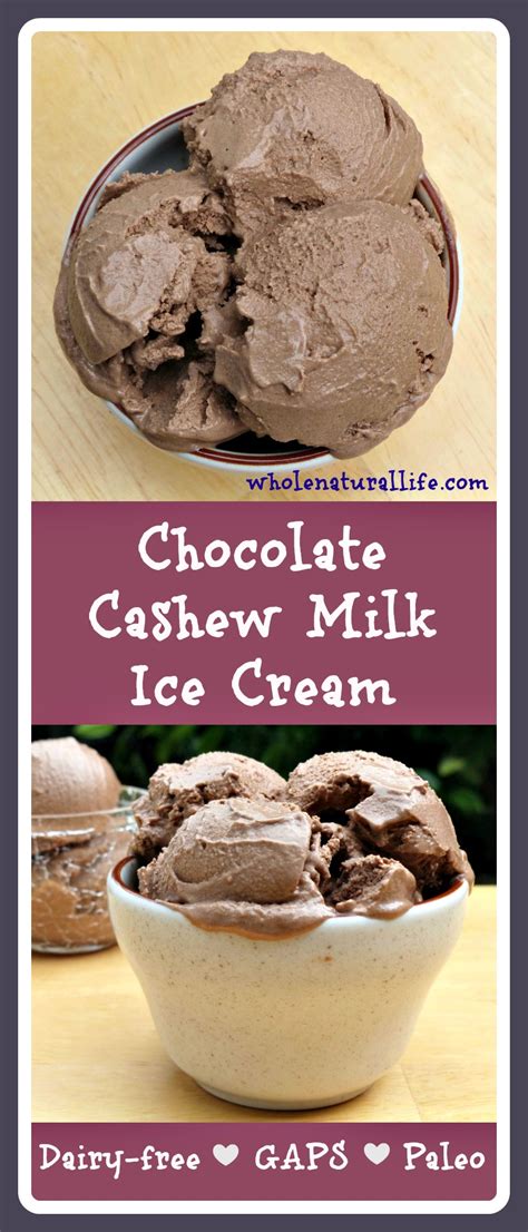 How to make ice cream without a machine with 3 simple no churn whipping cream with a mixer incorporates air using a processor does not and you are also likely to hello tessa, i was able to only get my hands on a 1kg can of sweetened condensed milk, how many. Chocolate Cashew Milk Ice Cream: Dairy-free, GAPS, Paleo - Whole Natural Life