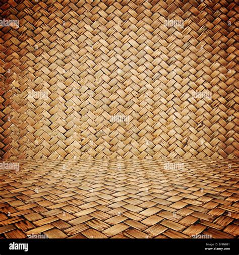Wicker Texture Background Stock Photo Alamy