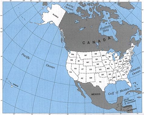 Map Of Usa With Alaska ~ Afp Cv