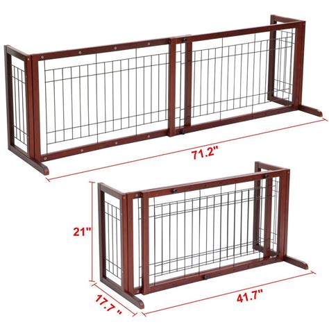 35% off your first autoship, plus 5% on all future deliveries. JAXPETY Pet Fence Gate Free Standing Adjustable Dog Gate ...