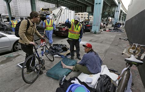 San Francisco Homeless Stats Soar City Blames Big Business Residents
