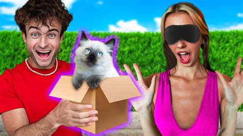 Surprising My Girlfriend With A Kitten Emotional Youtube