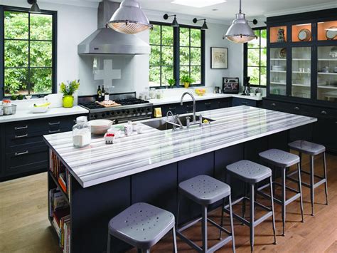 Get an attractive kitchen island with these budget saving kitchen island ideas choose the color of island that suits the countertop color. 30 Gorgeous and Affordable Kitchen Countertop Ideas ...