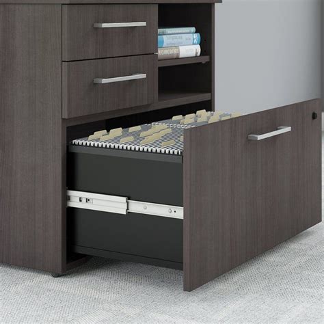 These cabinets require leveling upon delivery or problems with alignment of drawers will occur. Bush Business Furniture 400 Series 3-Drawer Lateral Filing ...