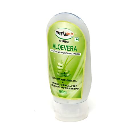 It is used in many cosmetic products for hair such as shampoos, oils, and conditioners. Aloe Vera Hair Gel | Aloe Vera Hair Benefits | SimplyDesi