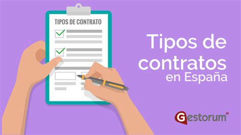 Cuáles son los diferentes tipos de contrato de trabajo en España