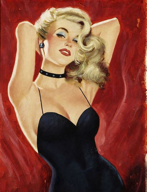Vintage Drawings Pin Up And Cartoon Girls Art Vintage And Modern Artworks