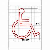 Images of Handicap Parking Sign Dimensions