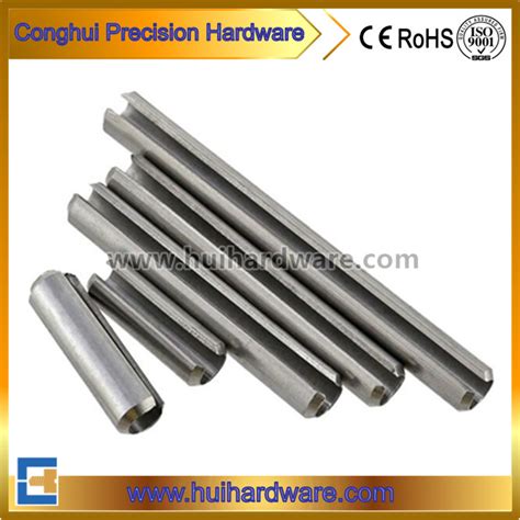 Stainless Steel 304 Slotted Dowel Spring Pin China Spring Pin And
