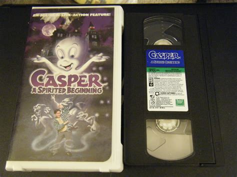 Casper A Spirited Beginning Vhs 1997 On Ebid United States 182929573