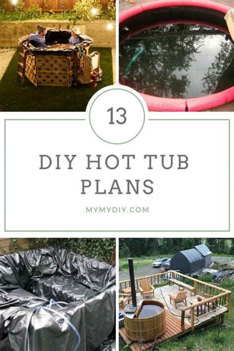 13 Steamy Diy Hot Tub Plans Free List Mymydiy Inspiring Diy Projects