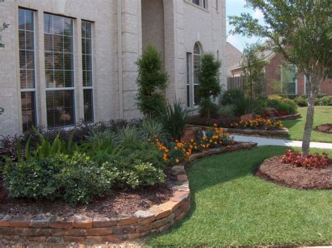See more ideas about backyard landscaping, landscaping with rocks, garden design. Like the rocks around the flower beds | Garden yard ideas ...