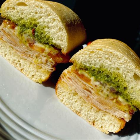 Homemade Turkey Provolone Sandwich Rfood