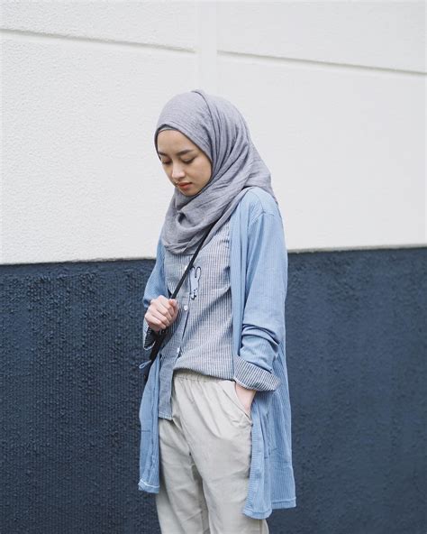 Paling Inspiratif Ootd Hijab Ala Korea Style Korea Hijab Simple Tresure Hunt