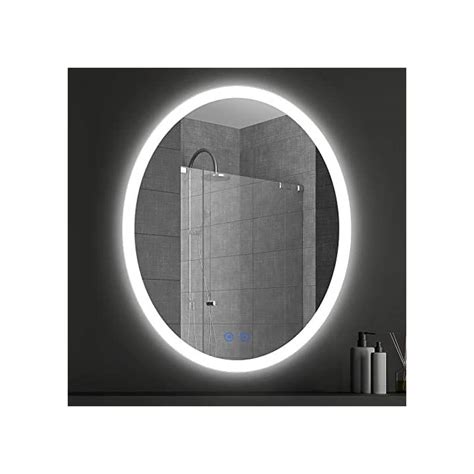 Buy Ai Lighting Oval Bathroom Mirror Led Lighted Wall Mount Vanity Mirror With Dimmer Switch