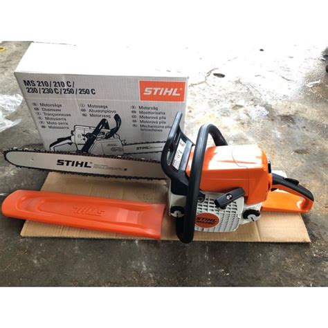 Stihl Ms250 Chainsaw With 18 20 Guide Bar And Chain Saw Agriculture Tool Alat Pertanian Citi