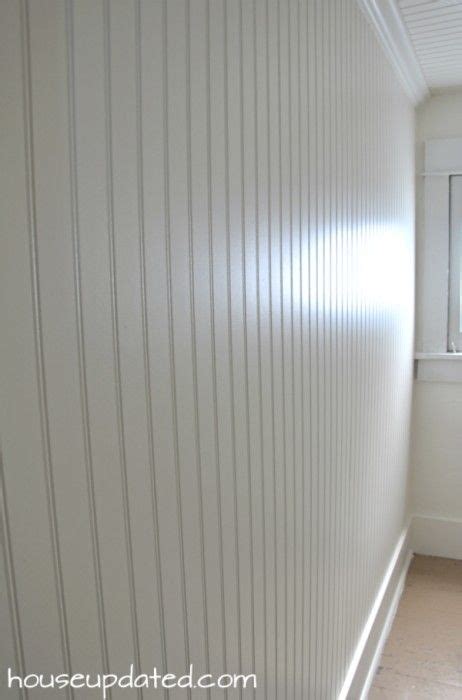 Use measuring tape to determine exact position of outlets and switches (image 1). DIY: How to Install Beadboard on Walls and Ceilings | How ...